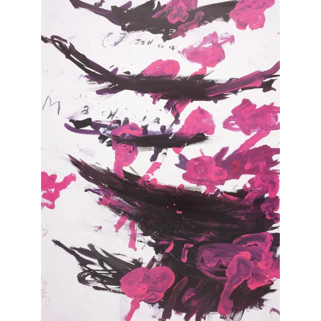 Abstract Cy Twombly Lepanto Official Exhibition Poster For Sale - Image 3 of 3