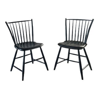 Windsor Chairs Antique - A Pair For Sale