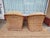 Wood 1960's Pair of Italian Wicker Chairs For Sale - Image 7 of 12