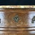 French Louis XV Marquetry 19th Century Walnut Commode With Marble Top For Sale - Image 10 of 12