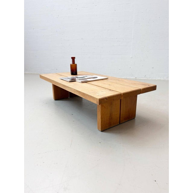 Vintage Coffee Table in Wood, 1970s For Sale - Image 11 of 18