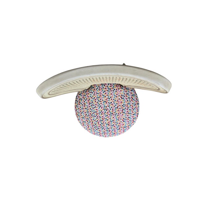 1950s French Style Cream Vanity Chair For Sale In New York - Image 6 of 11