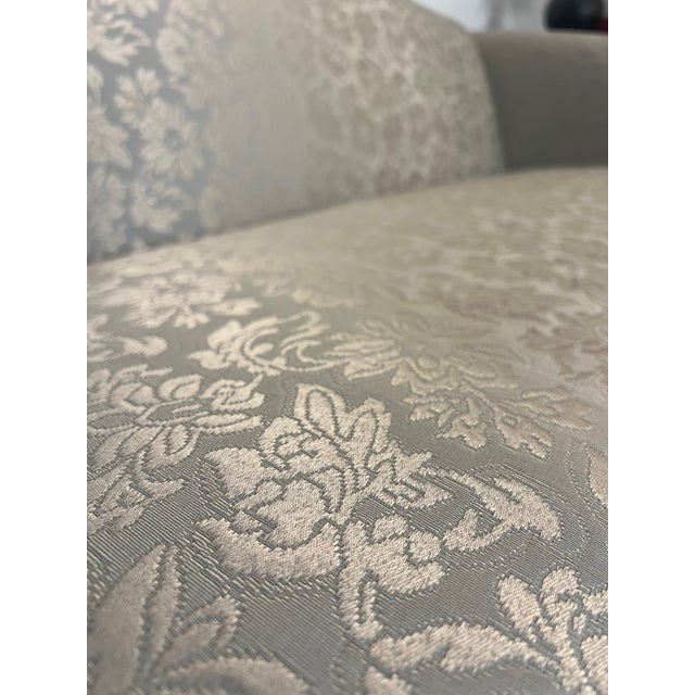 1980s Custom Chippendale Camelback Mahogany Sofa For Sale - Image 11 of 15