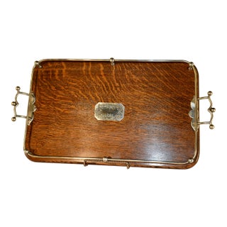 Late 19th Century English Gallery Tray For Sale