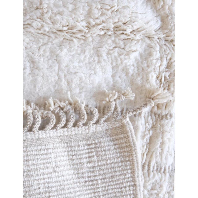 Textile Beni Ourain Moroccan Rug - 9.6 X 6.7 Ft For Sale - Image 7 of 8