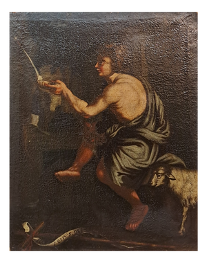 St. John the Baptist, Oil on Canvas, 17th-18th Century