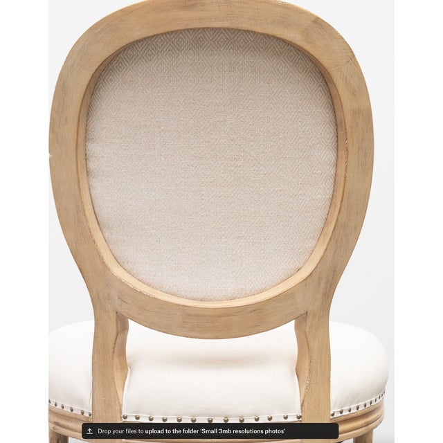 Late 20th Century Late 20th Century Oval Back Louis XVI Side Chair For Sale - Image 5 of 8