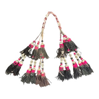 Antique Uzbek “Sequsha” Tassel, 19th C Uzbekistan For Sale