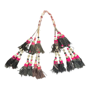 Antique Uzbek “Sequsha” Tassel, 19th C Uzbekistan