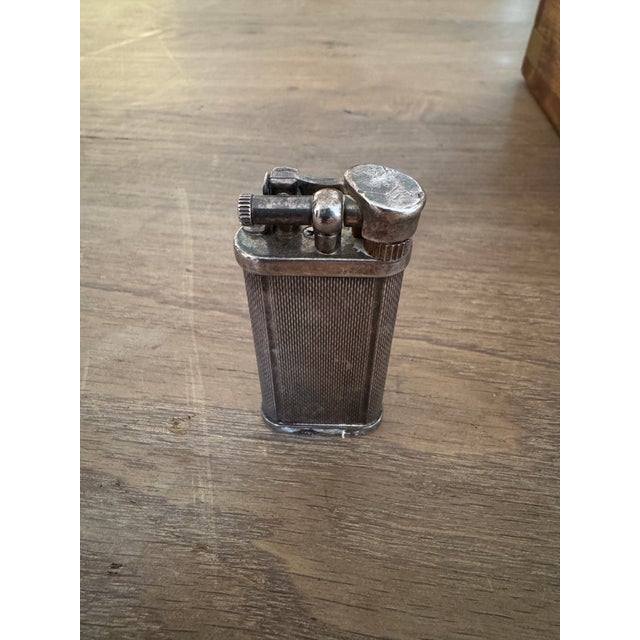 Mid 20th Century Vintage Silver Decorative Lighter For Sale - Image 5 of 10