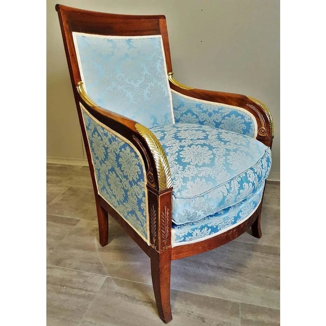 French Empire Restoration Period Armchair, 1825 For Sale - Image 18 of 18