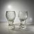 Stemmed Glasses in Thick Cut Crystal with Scrolling Decoration and Monogram, Bohemia, 1900s, Set of 2 For Sale - Image 13 of 14