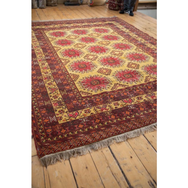 Vintage Daulatabad Rug - 7'2" X 9'7" For Sale - Image 4 of 12