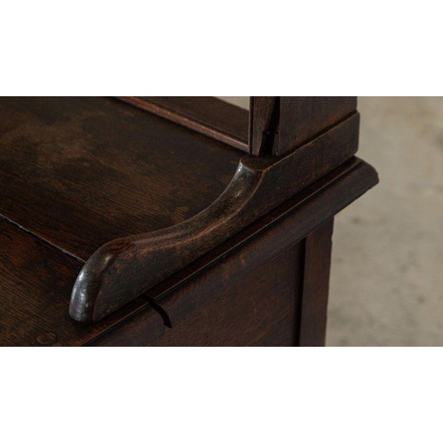 Antique English George II Oak Potboard Dresser, 1760 For Sale - Image 11 of 17