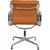 EA-208 Chair Reupholstered in Cognac Bizon Leather from Charles Eames, 2000s For Sale - Image 3 of 12