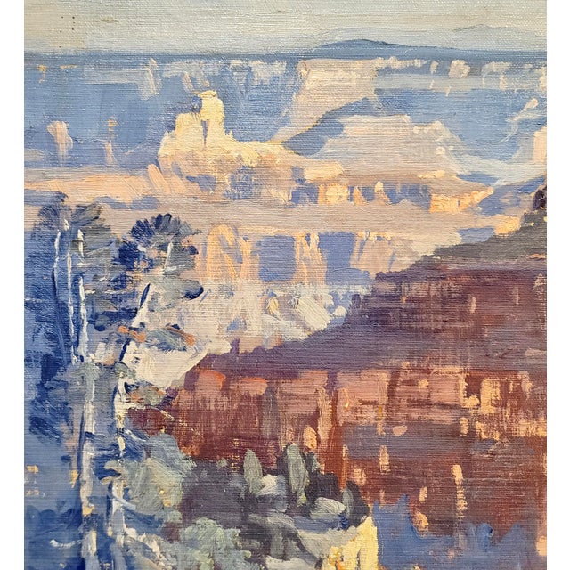 Fitch Fulton - 1920s View of the Grand Canyon - Oil Painting For Sale In Los Angeles - Image 6 of 10