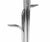 Vintage Chromed 5-Light Floor Lamp, Italy, 1970s For Sale - Image 4 of 8