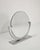 Mid-Century Modern Two-Tone Tilting Table Mirror in Polished Brushed Aluminum, Italy, 1970 For Sale - Image 9 of 12