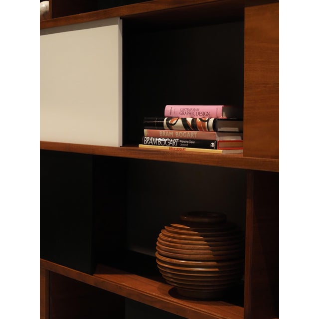 Asko Palan Modular Bookcase by Ilmari Tapiovaara for Asko, Finland, 1957 For Sale - Image 4 of 7