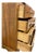 Vintage Ethan Allen Heirloom Early American Maple & Birch Secretary Desk & Hutch For Sale