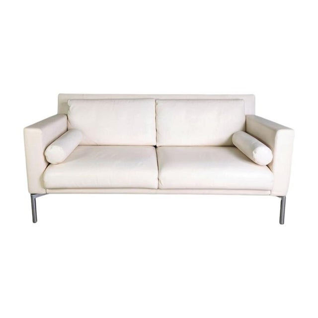 Ivory Two-Seater Sofa by Walter Knoll For Sale - Image 8 of 8