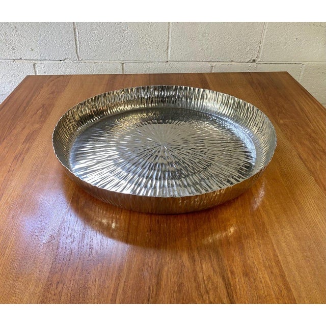 Large Oversized Silver Centerpiece Bowl Perfect for your large family table. Large bowl that shines like new. Perfect for...