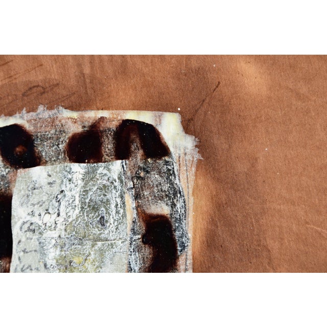 Paper Klaus Neuper, Ohne Text, 1984, Cardboard and Mixed Media For Sale - Image 7 of 9