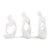Contentment Ceramic Sculpture- Set of 3 For Sale - Image 11 of 11