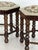 Scandinavian Modern Needlepoint Tapestry Stools with Bobbin-Turned Legs, 1950s For Sale - Image 10 of 11