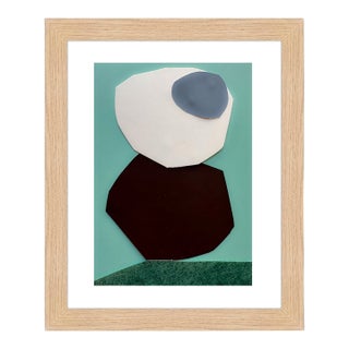 "Pop Music 9" Original Mixed-Media Collage on Paper by Zac Woodiel For Sale