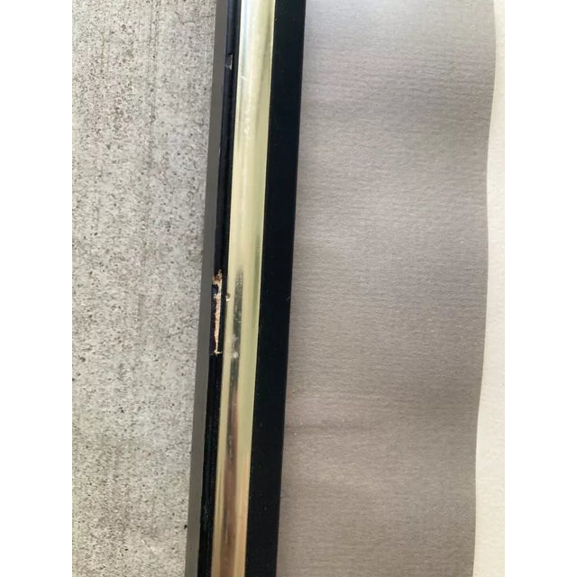 Beige 1960s Bud Biggs Signed Framed “Courtyard” Pencil Sketch Lithograph Print For Sale - Image 8 of 10