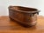 Long Rustic Copper Planter Cachepot With Handles For Sale - Image 4 of 9