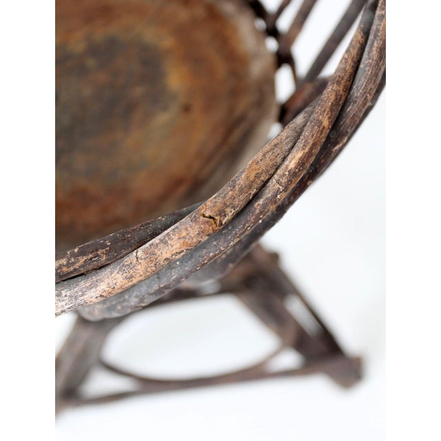 Early 20th Century Antique Adirondack Twig Plant Stand For Sale - Image 5 of 18