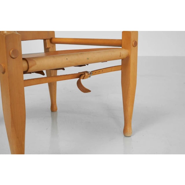 Set of Swiss Safari Chairs by Wilhelm Kienzle, 1950 For Sale - Image 9 of 11