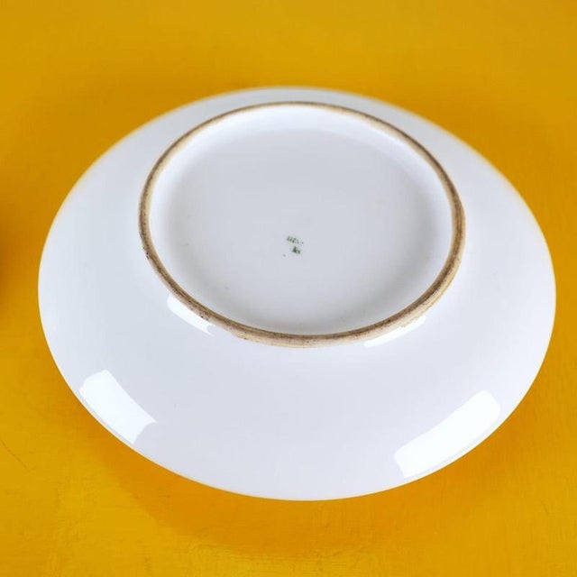 White Serving Dish with Lid from Ginori For Sale - Image 8 of 9