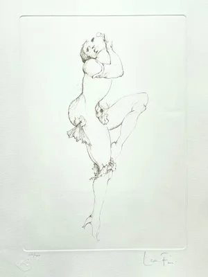 Leonor Fini, Figurative Composition, 20th Century, Lithograph on Arches Paper