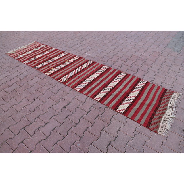 Size: 2.6 x 10.5 ft - 80 x 320 cm - 31 x 126 inches Color: Organic Natural Dye ( Black, Cream Red ,Green ) Material: 100%...