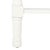 Whitney 1 Drawer Accent Table in White For Sale In Philadelphia - Image 6 of 9