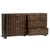 Six-drawer hand crafted solid mango wood dresser showcasing a sculptural fluted facade that brings depth, rhythm, and...