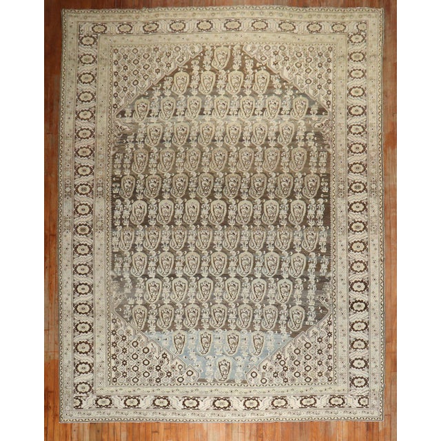 Antique Persian Malayer Rug For Sale - Image 17 of 18