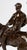 Mid 19th Century Pierre-Jules Mêne Style Equestrian Bronze Sculpture of Rider on Horse With Rouge Marble Base For Sale - Image 9 of 10