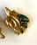 1950s Pair of Bronze and Enamel Earrings Line Vautrin For Sale - Image 5 of 10