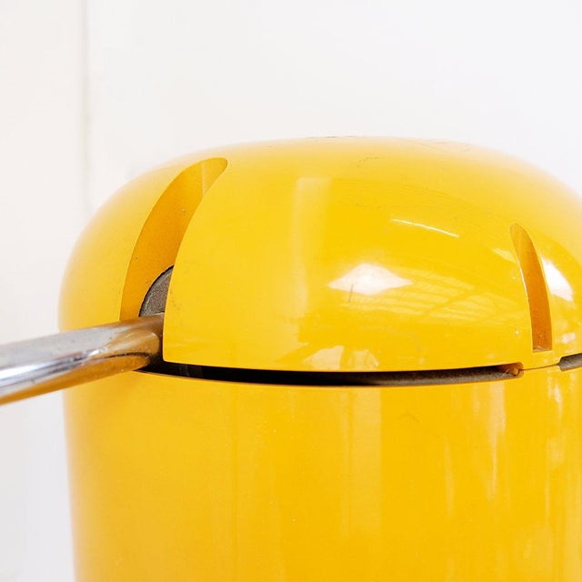 Space Age Yellow Wall Lamp by Arnold Berges for Staff Germany, 1970s For Sale - Image 16 of 17