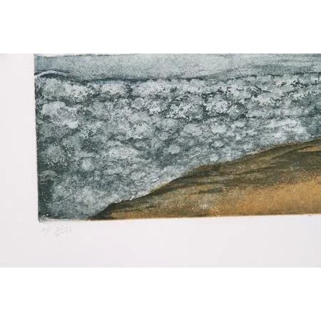 Modern Windy Beach, Hank Laventhol Etching For Sale - Image 3 of 3