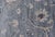 Textile Turkish Angora Oushak Rug With Steel Blue Field and Light Gray Border For Sale - Image 7 of 14
