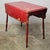 Late 19th Century Chinese Red Painted Drop Leaf Table With Turned Legs For Sale - Image 4 of 11