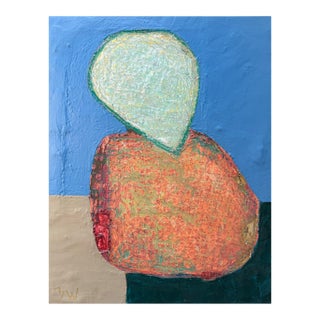 "Strange Potion" Original Mixed-Media Painting on Canvas by Zac Woodiel For Sale