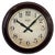 Vintage Brown Bakelite Wall Clock from Smith, 1950s For Sale - Image 17 of 17