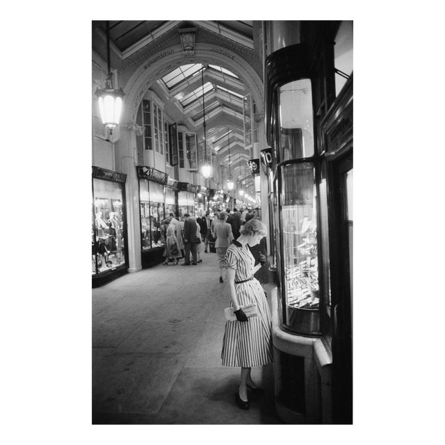 Slim Aarons, Burlington Arcade, Estate Stamped Digital Print For Sale