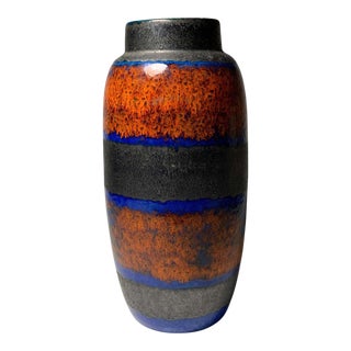 Large Scheurich Ceramic Vase For Sale